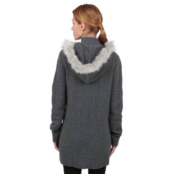 SmartWool Crestone Hooded Sweater Jacket, Size Small.  Smart Wool - Picture 3 of 4